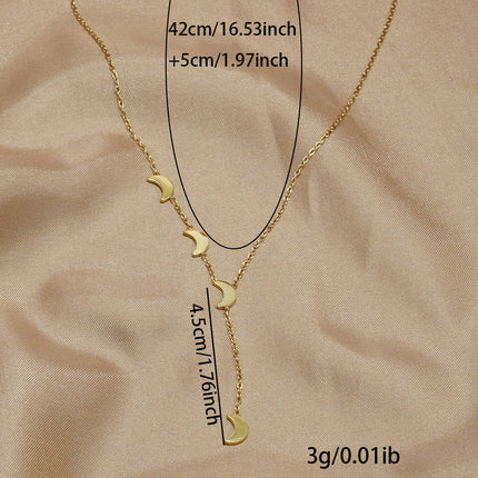 Lxalry 18K Gold Plated Celestial Necklace   Butterfly   Heart Charm Stainless Steel Jewelry  Skin-Safe Hypoallergenic Gift For Women Wife Mom, Romantic Everyday   Wedding Glow