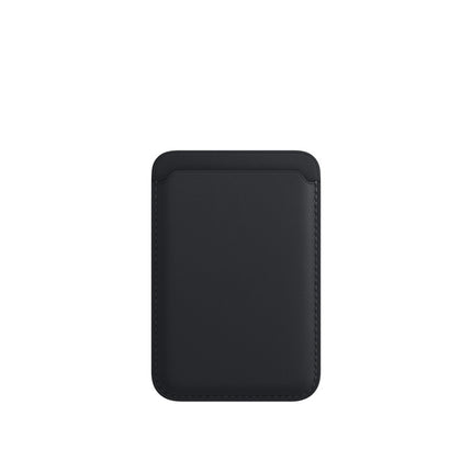Vir Magsafe Magnetiese Luukse Leer Kaarthouer Beursiehouer Vir 14 Pro Max 13 12 Telefoonsak Adsorpsie Bykomstighede Omslag