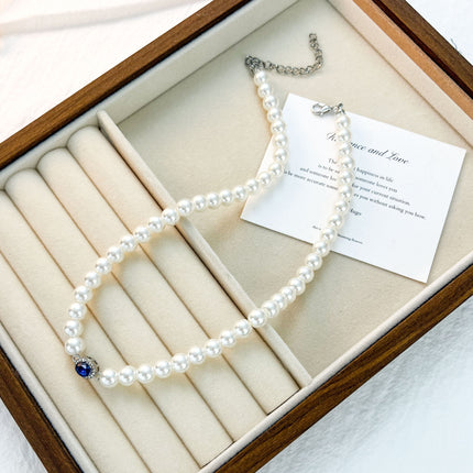 High-End Light-Luxury Beaded Necklace For Women
