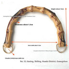 Large Brown D Buckle