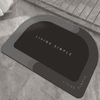 Grey / Semicircle / 40x60cm