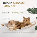 Wood Color / Separate Cat Bed