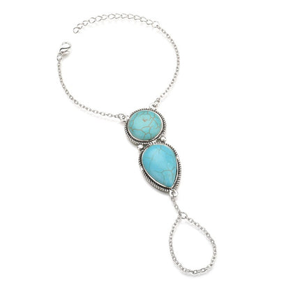 Turkoois kwassie-armband