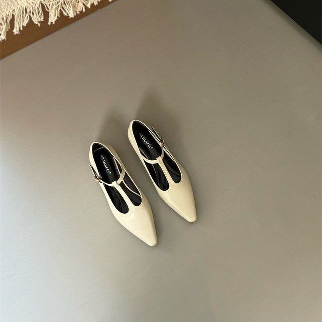 Spring New Casual Versatile Work Mary Jane Shoes