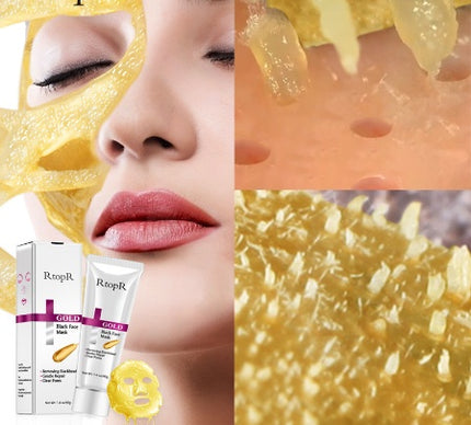 Goue Masker Swart Masker