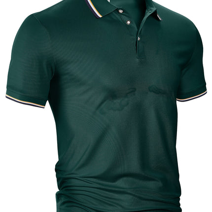 Summer Loose Lapels Short Sleeve Men