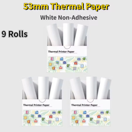 53 mm Wit Tien Jaar Termo-sensitiewe Drukpapier