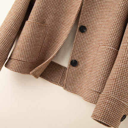 Small Loose Oversized Woolen Coat