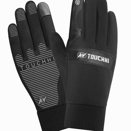 Outdoor Cycling Fleece Lined Warm Gloves