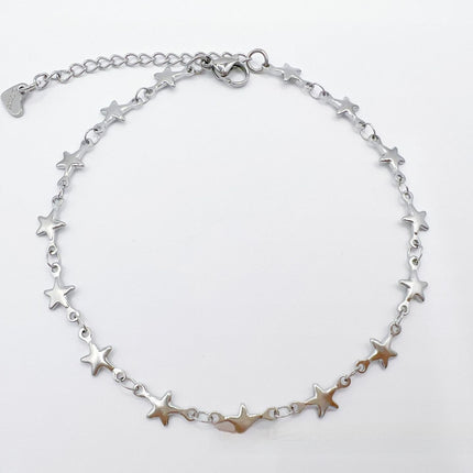 European And American Style Fashion Special-interest Stainless Steel Anklets Love Anklet Multi-style Ins
