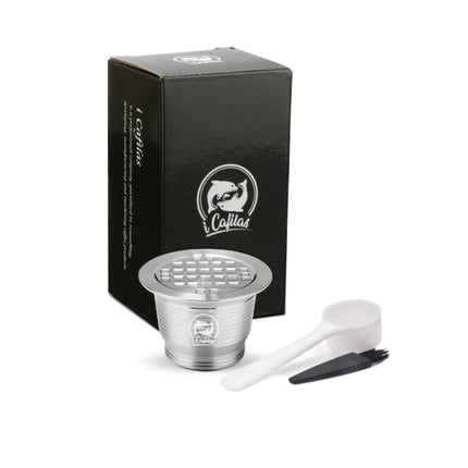 Coffee capsule square hole shell