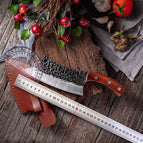 B / With cowhide sheath