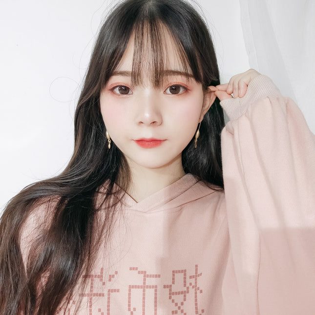 Metal ball drop earrings