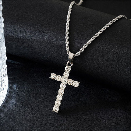 Diamant Hanger Halssnoer Mans Hip-hop Koue Wind
