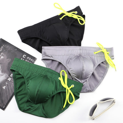 Men's Briefs With Light Swimming Trunks
