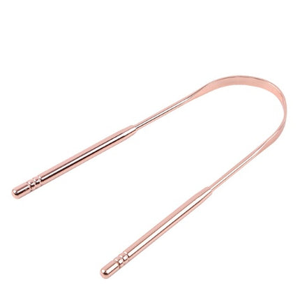 Best selling explosion models factory direct explosion models 304 stainless steel tongue scraper to remove bad breath clean tongue moss scraper