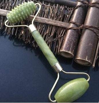 Rooskwarts Roller Verslankings Gesigmasseerder Optelgereedskap Natuurlike Jade