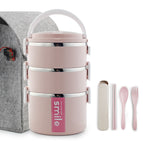 Pink / 3 layers + bag