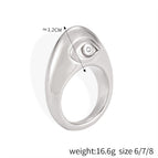 589 Steel Ring / No 6