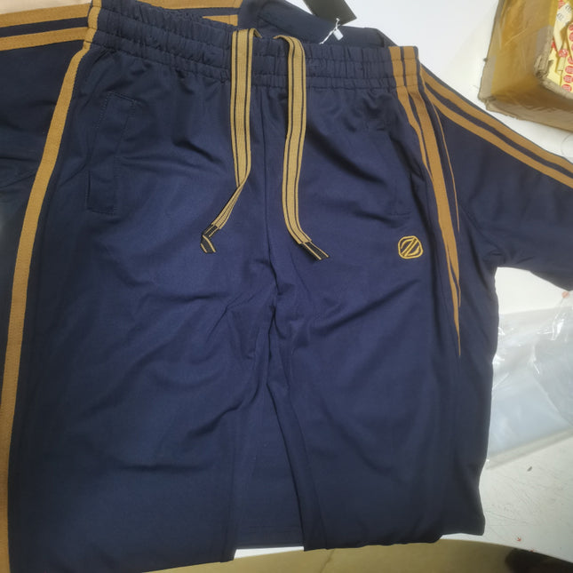 Men's Ice Silk Style Ironing-free Sweat-absorbent Breathable Short Sleeve Suit