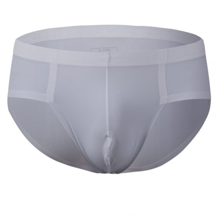 Men's Low Waist Briefs Ice Silk Underwear