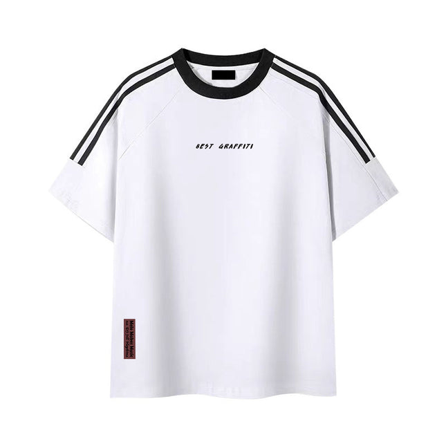 Men's Summer Thin Heavy Cotton Short Sleeve