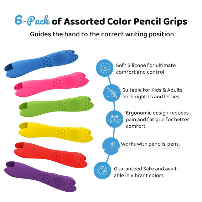 Childrens And Adults Dual-head Silicone Pencil Grip