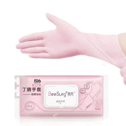 Men And Women Waterproof Durable Kitchen Dishwashing Work Latex Gloves