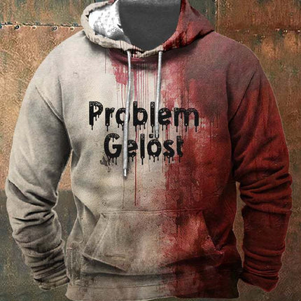 3D Printing Cross-border Hooded Sweaters Menswear