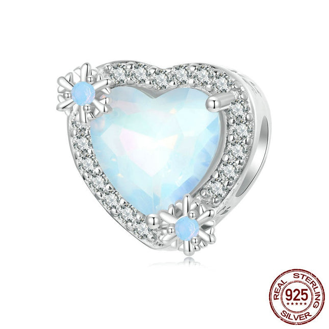 Love Ice And Snow Selfdoen Armband Rygkrale S925 Silwer Kraal