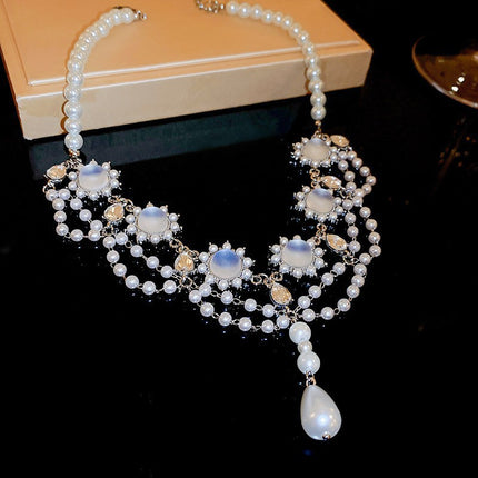 Diamantblom Kwassie-ketting Ligte Luukse Hoëgraadse Truiketting