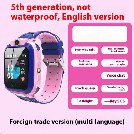 5de Generasie Q12 Waterdigte Kinders Slimfoonhorlosie
