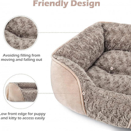 Golden Retriever Stuffed Pet Kennel Cat Nest For Small Medium And Large Dogs Warm Dog Bed