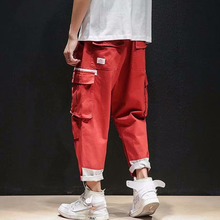Loose Straight Points Hip Hop Pants