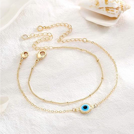 Fyn Goue Armbande Vir Vroue, 14K Goud Gevulde Verstelbare Laag Armband Oulike Ovale Ketting Stafie Goue Armbande Vir Vroue Juweliersware