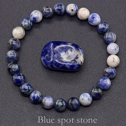 Tier-oog Natuurlike Kristal Armband Vir Mans En Vroue