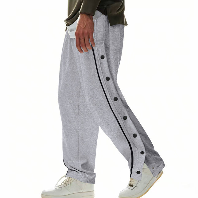 Basketball Breasted Tear And Pull Sports Casual Sweatpants