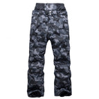 Black And Gray Camouflage / L