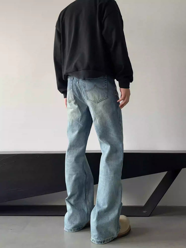 Men's Skinny Slim-fit Tall-looking Jeans