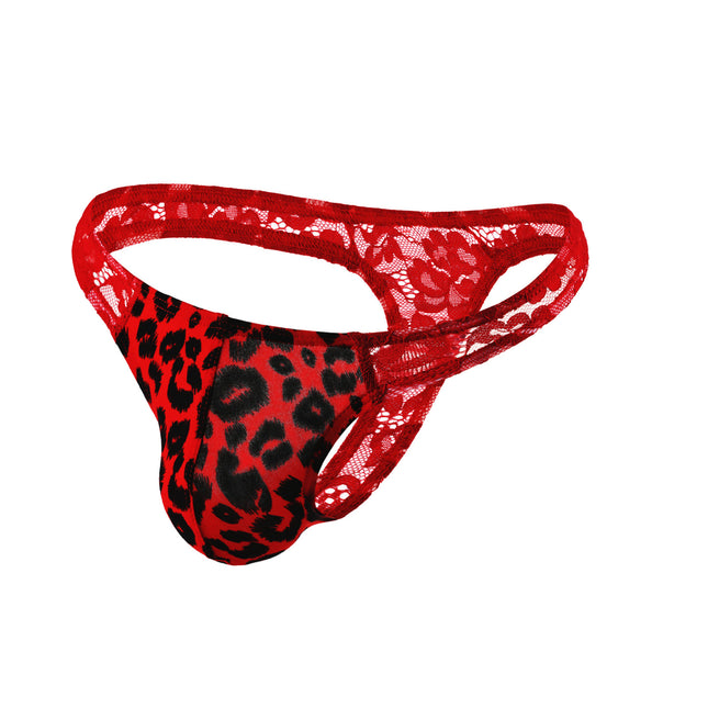 Men's Sexy Leopard Print Underpants Low Waist Sports