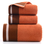 Wye Satyn Oranje / 1 Badhanddoek En 2 Handdoeke