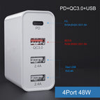 White / 4Port / AU