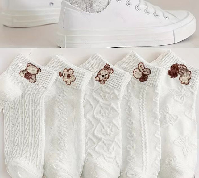 Socks For Women Mid-calf Length Socks Thin