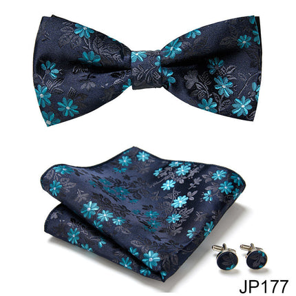 Men's Formal Suit British Korean Bow Tie