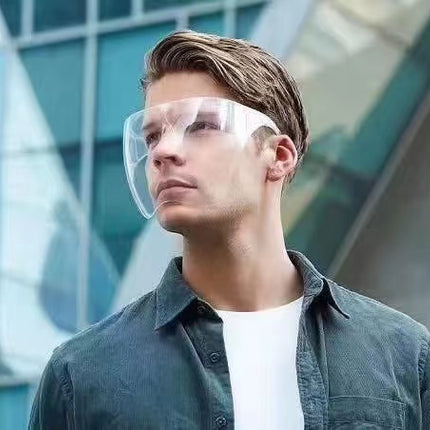 Anti-fog And Anti-splash Mask, Transparent Protective Glasses, Cross-border Explosives And Anti-dropping Mask