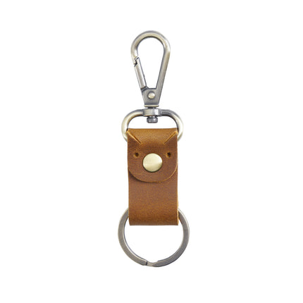 Leather Car Retro Cowhide Key Ring