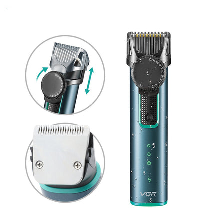 Rechargeable Hair Clipper IPX5 Waterproof Electric Hair Clipper Electric Men Beard Trimmer