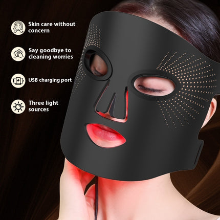 French Pattern Silicone Photon Mask Instrument LED Lamp