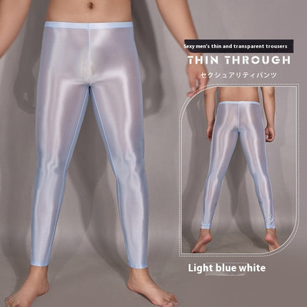 Sexy Underwear Trousers Base High Elastic Tight Sexy Qiong Si Ding Thin Transparent