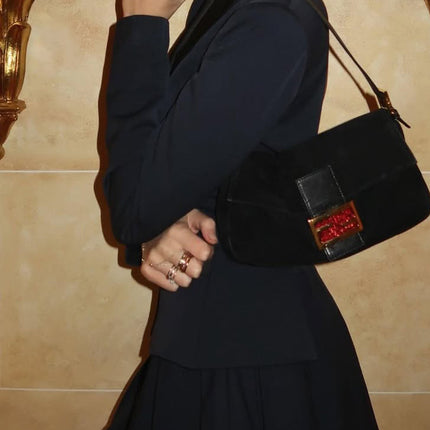 Long - Sleeve Open - Back Blazer
